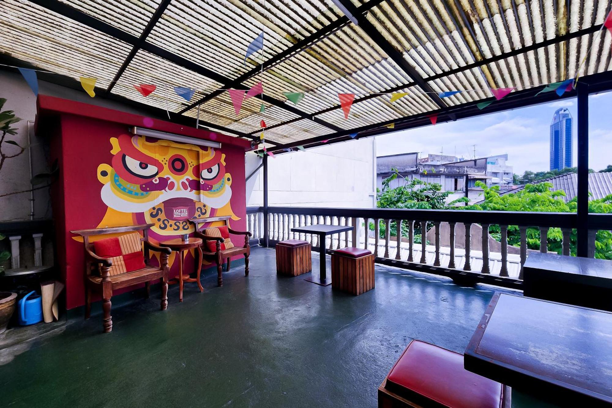 Loftel 22 Hostel Bangkok Exterior foto