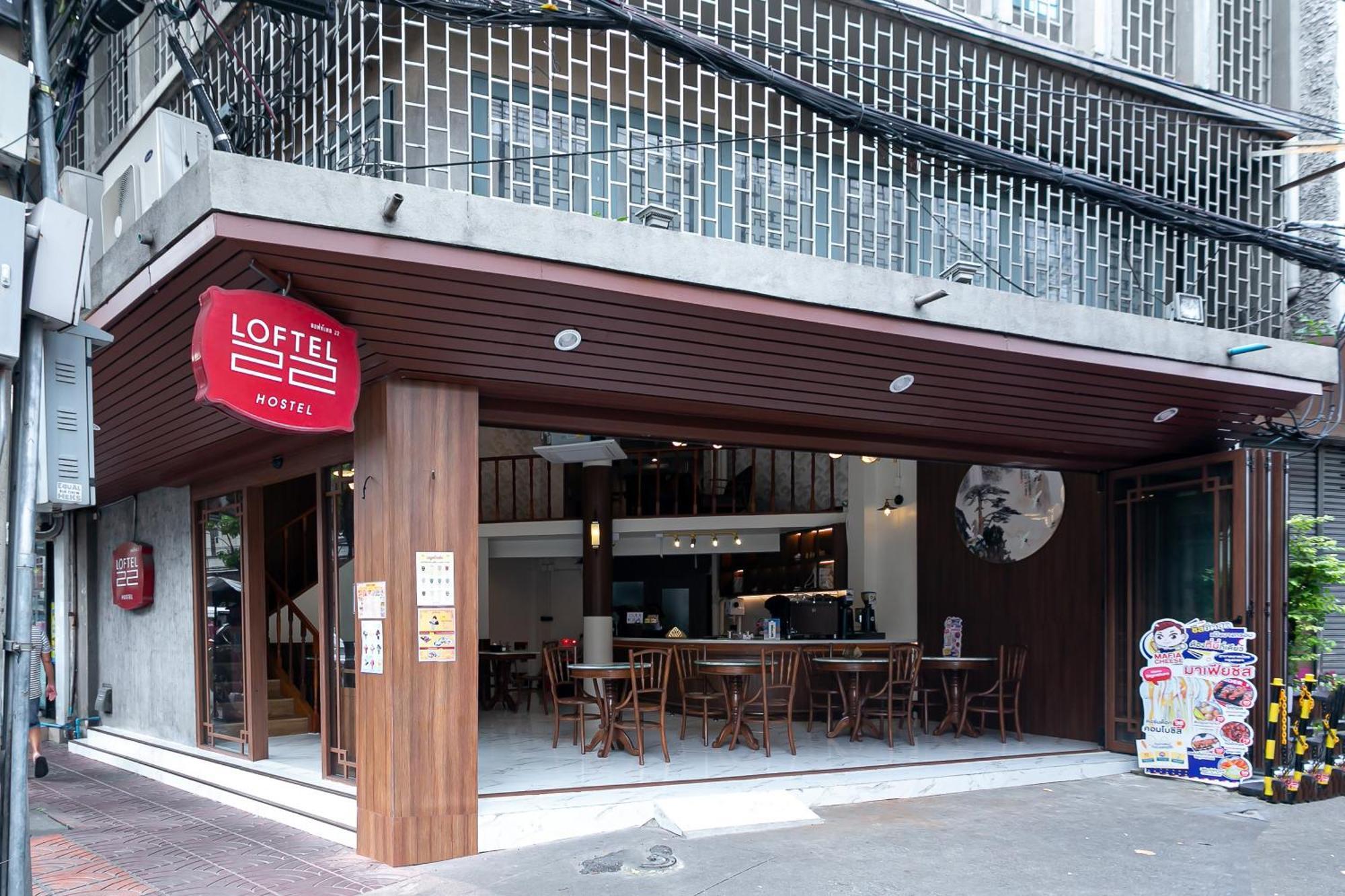 Loftel 22 Hostel Bangkok Exterior foto
